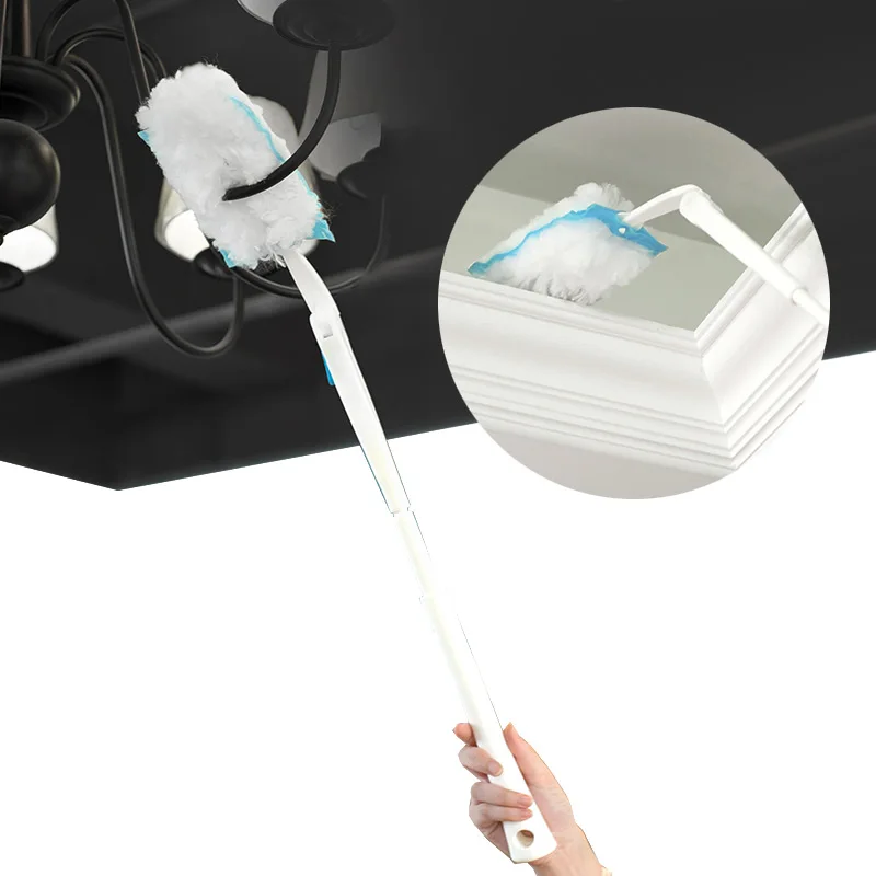 Factory Outlet Microfiber Household Cleaning Small Electric Air Duster Spin Duster