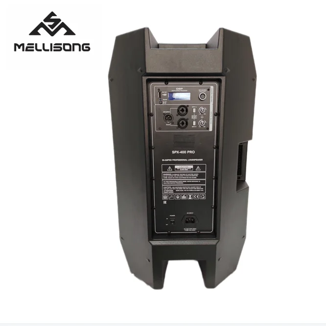 Hot Sell Customized Professional Powered PA Active Speakers FPE15AD-BT with DSP and bluetooth for Outdoor Use Musicians DJs