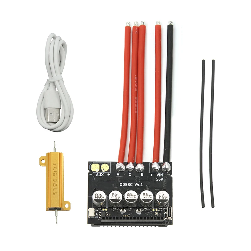 ODESC V4.1 Optimizes High-Performance Brushless Motor High-Power Driver FOC BLDC Based On Open-source Project ODrive