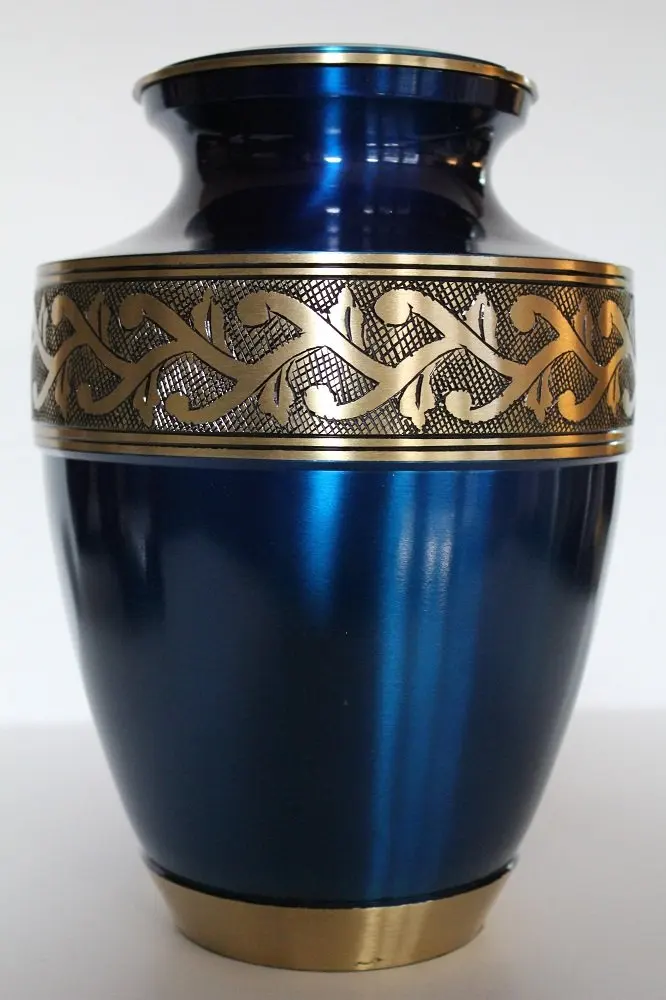 Adult Brass Tear Drop Cremation Urn