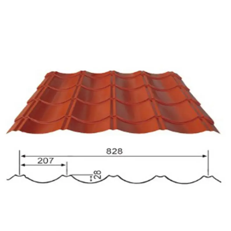 Factory direct Galvanized corrugated China metal roofing sheet with low price galvanized corrugated iron sheet