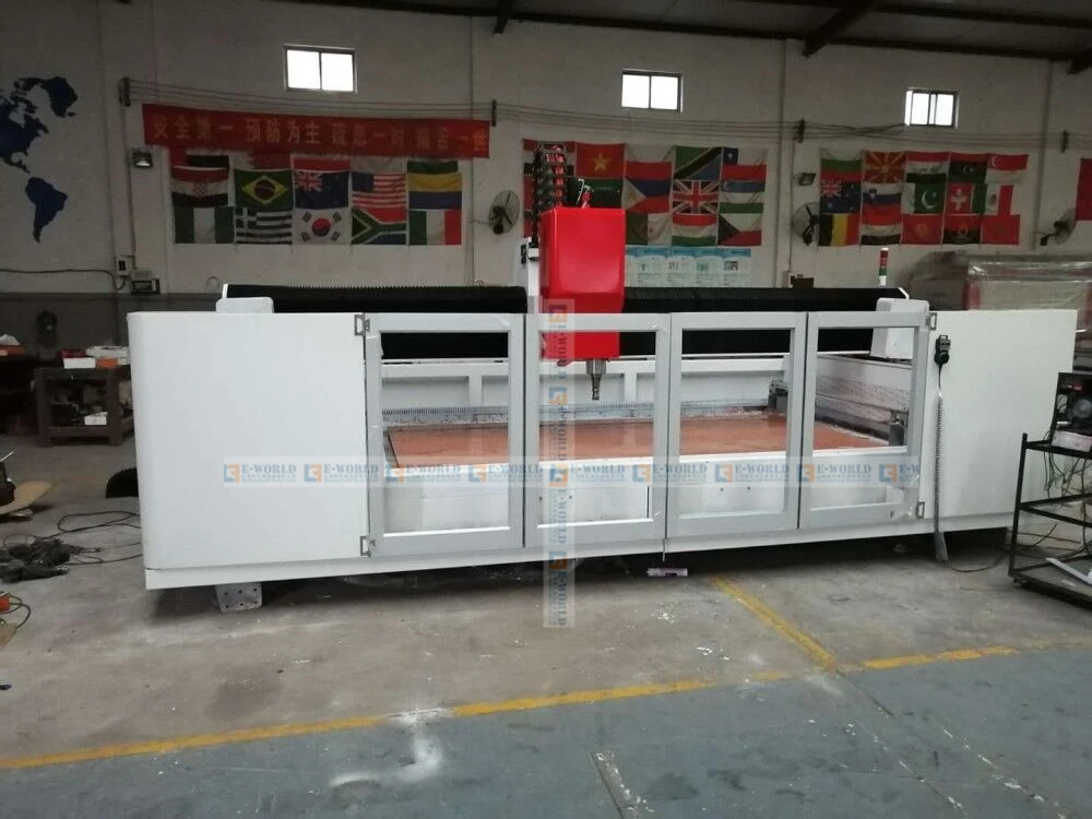 CNC Glass Processing Center With Automatically Changing Tools
