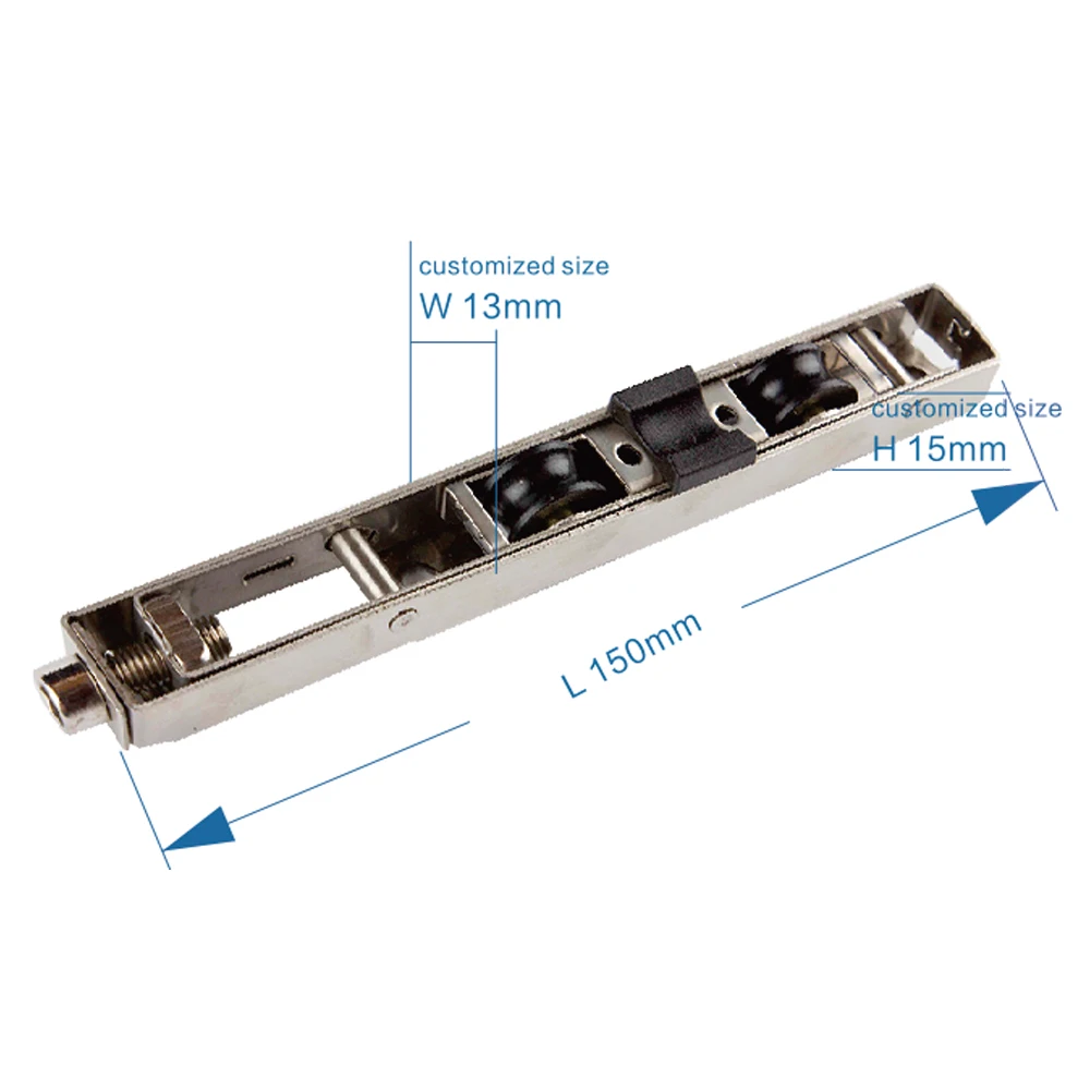 Popular Pulley Roller for Sliding Insulation Door Window in Heavy Duty with Copper Nylon Wheels Aluminum UPVC Accessories