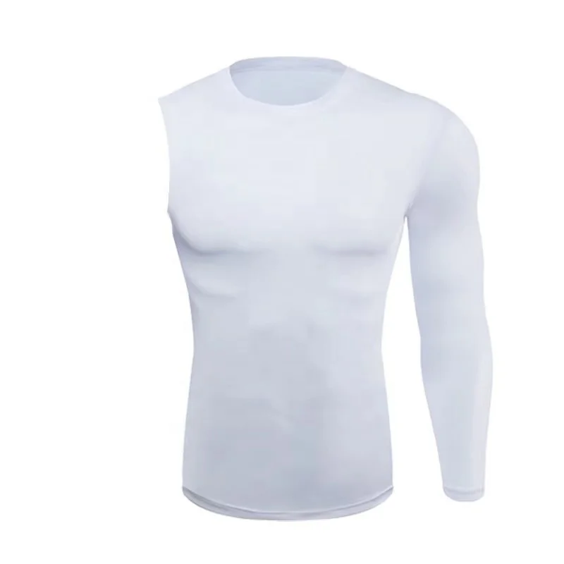 New Compression Shirts for Men 1/2 One Arm Long Sleeve Athletic Base Layer Undershirt Gear T Shirt for Workout Basketball