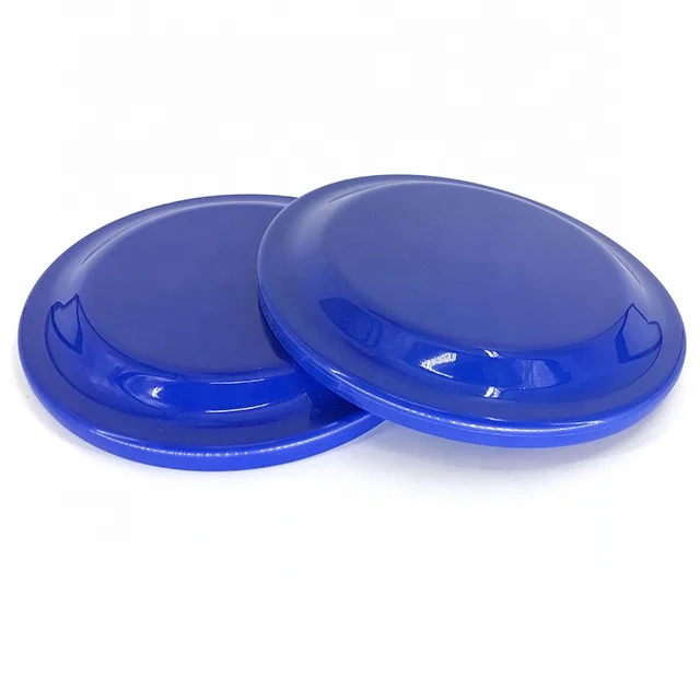 China Factory Wholesale Cheap Blank Blue 9 Inch 23 cm Plastic Mould Pet Toy Flying Disc For Sale