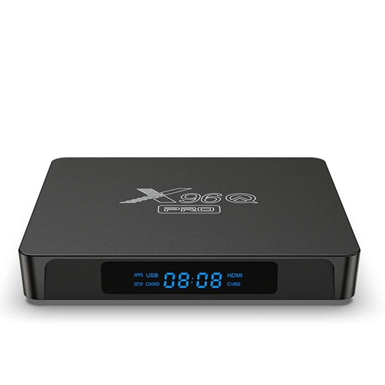 Daqu Top Selling 2.4G WiFi Android 10 TV Box X96Q Pro 1G 8G 2G 16G Allwinner H313 Smart Set Top Box With Air Mouse X96 X6 X96 X4