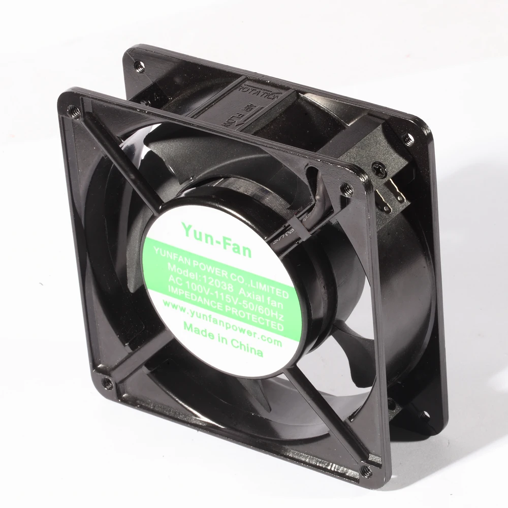 Electric motor 12038 cooling ac 120x120x38 volt 120mm axial fan 110v 220v cooler fan