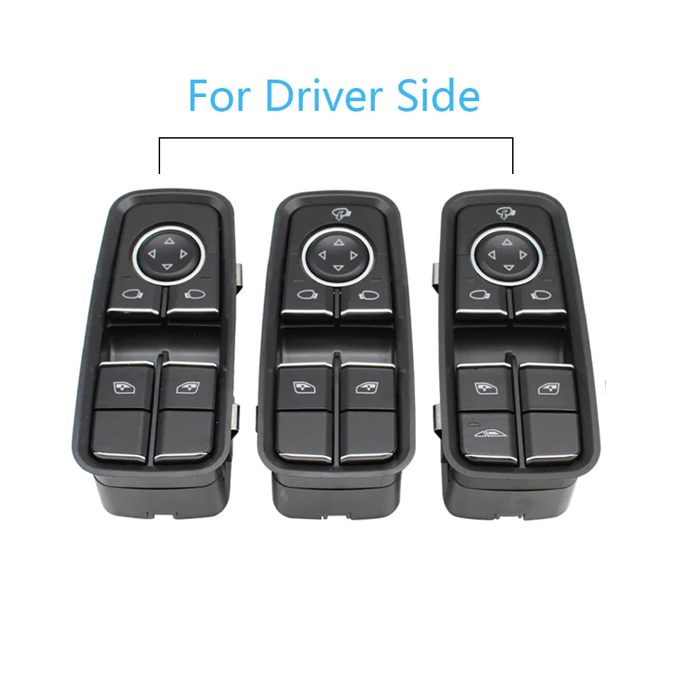 Driver Side Power Master Window Lifter control Switch For Porsche Cayman Boxster 911 718 981 982 99161315502DML