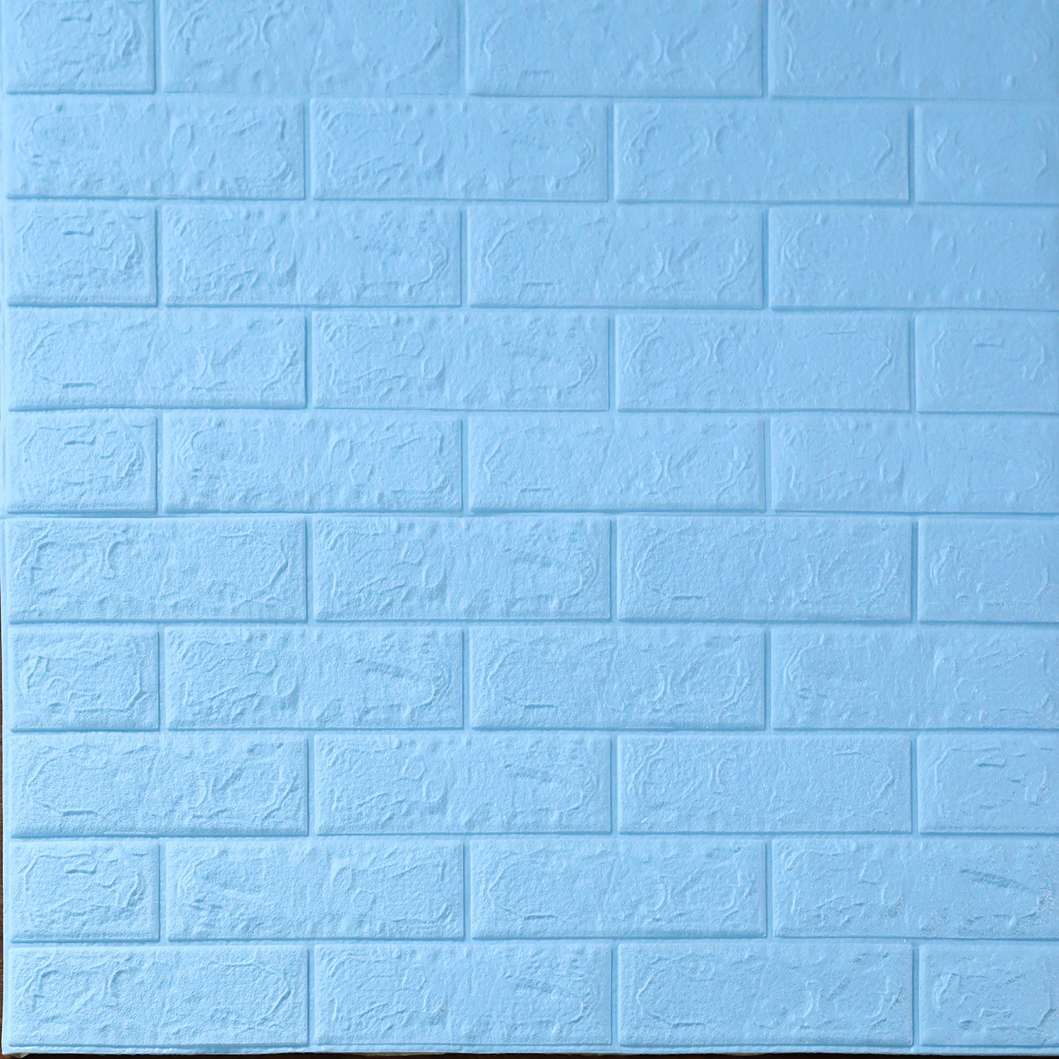 DIY sheets blocks pe foam 3d bricks deep embossed stone wallpaper
