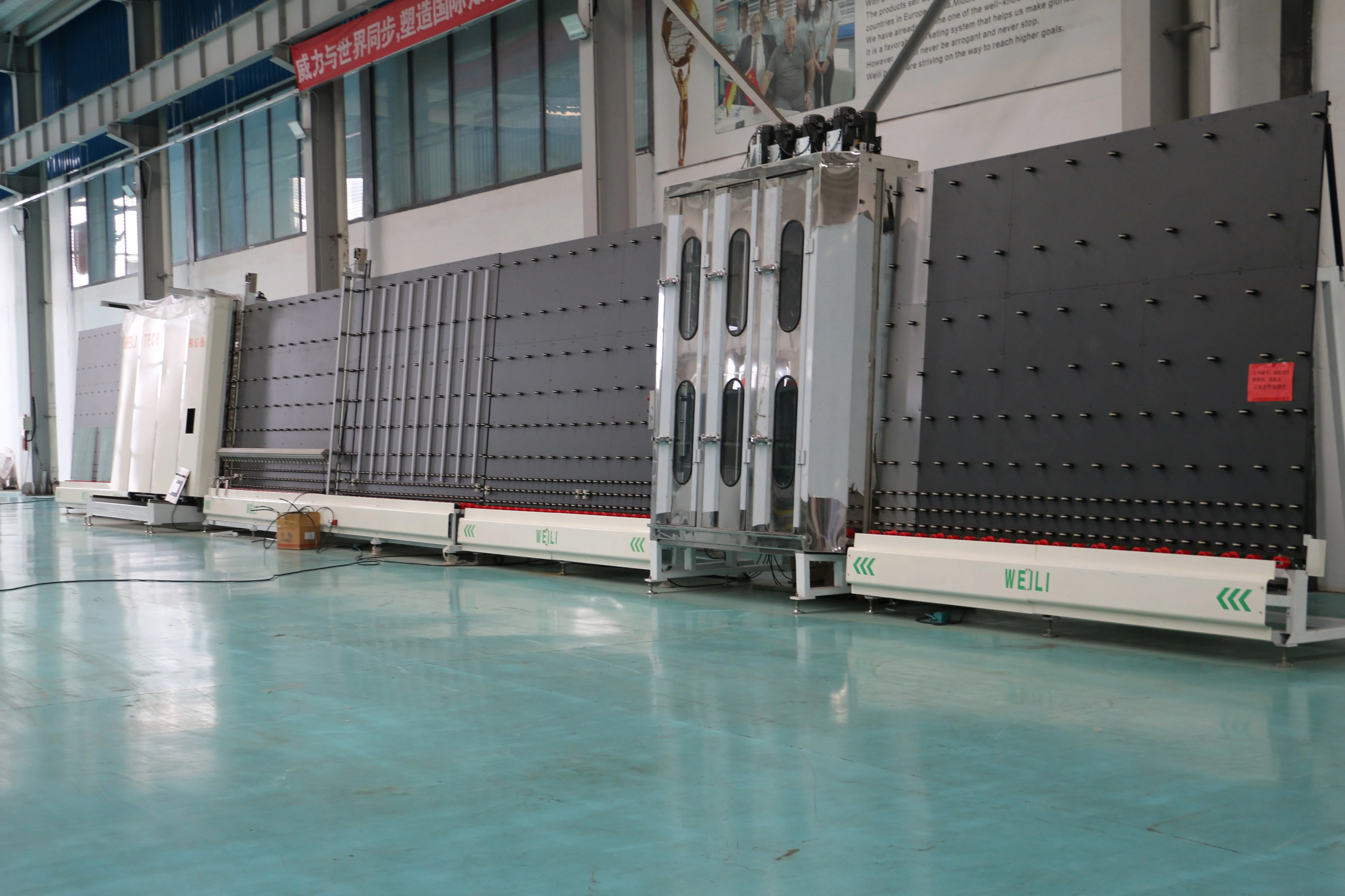 Vertical glass cleaning machine automatic glass washing and drying machine Glass washer