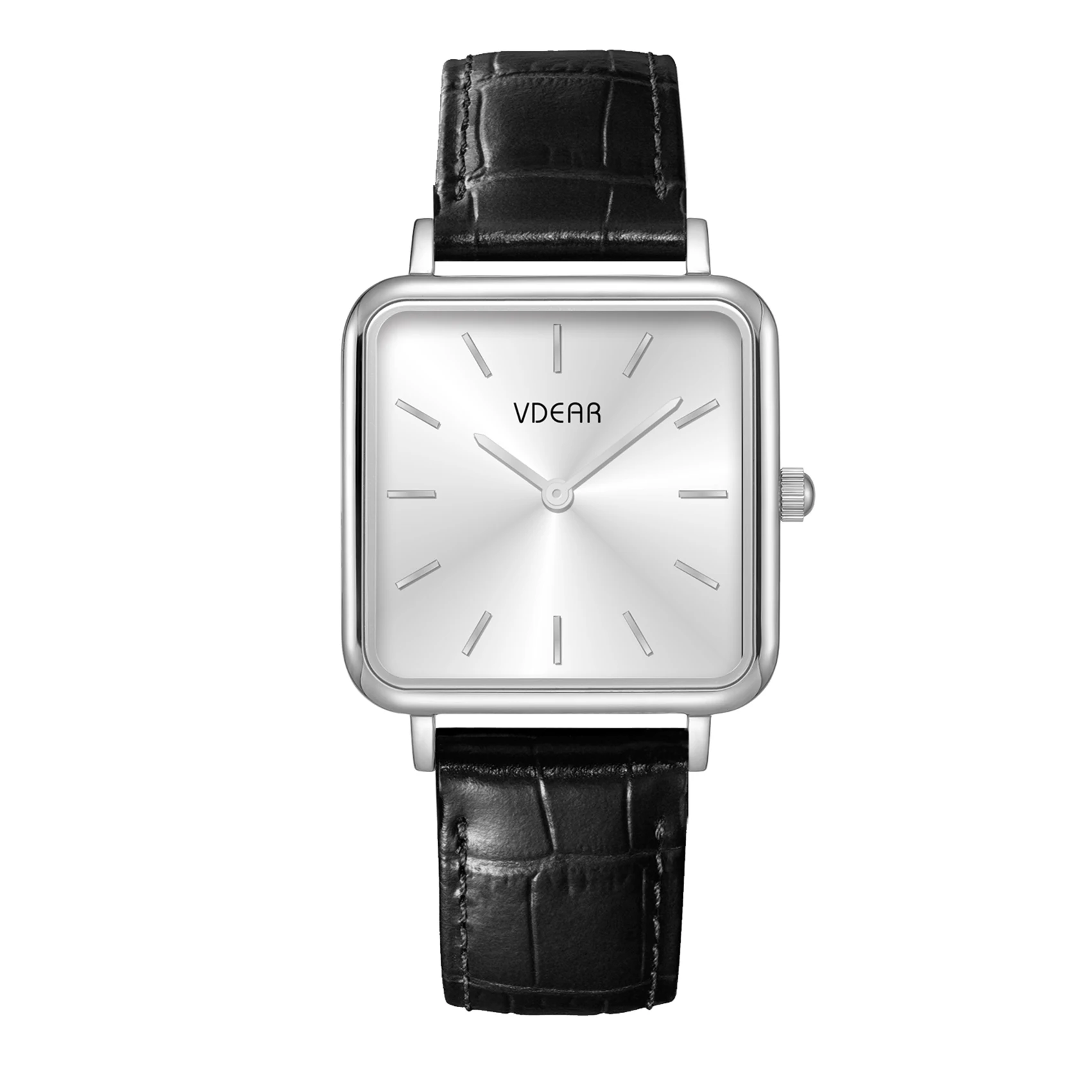 Luxury Quartz 3atm Waterproof Ultra Thin Case Sunray Dial Reloj Mujer Minimalistic Watch Leather Women Quartz Watches