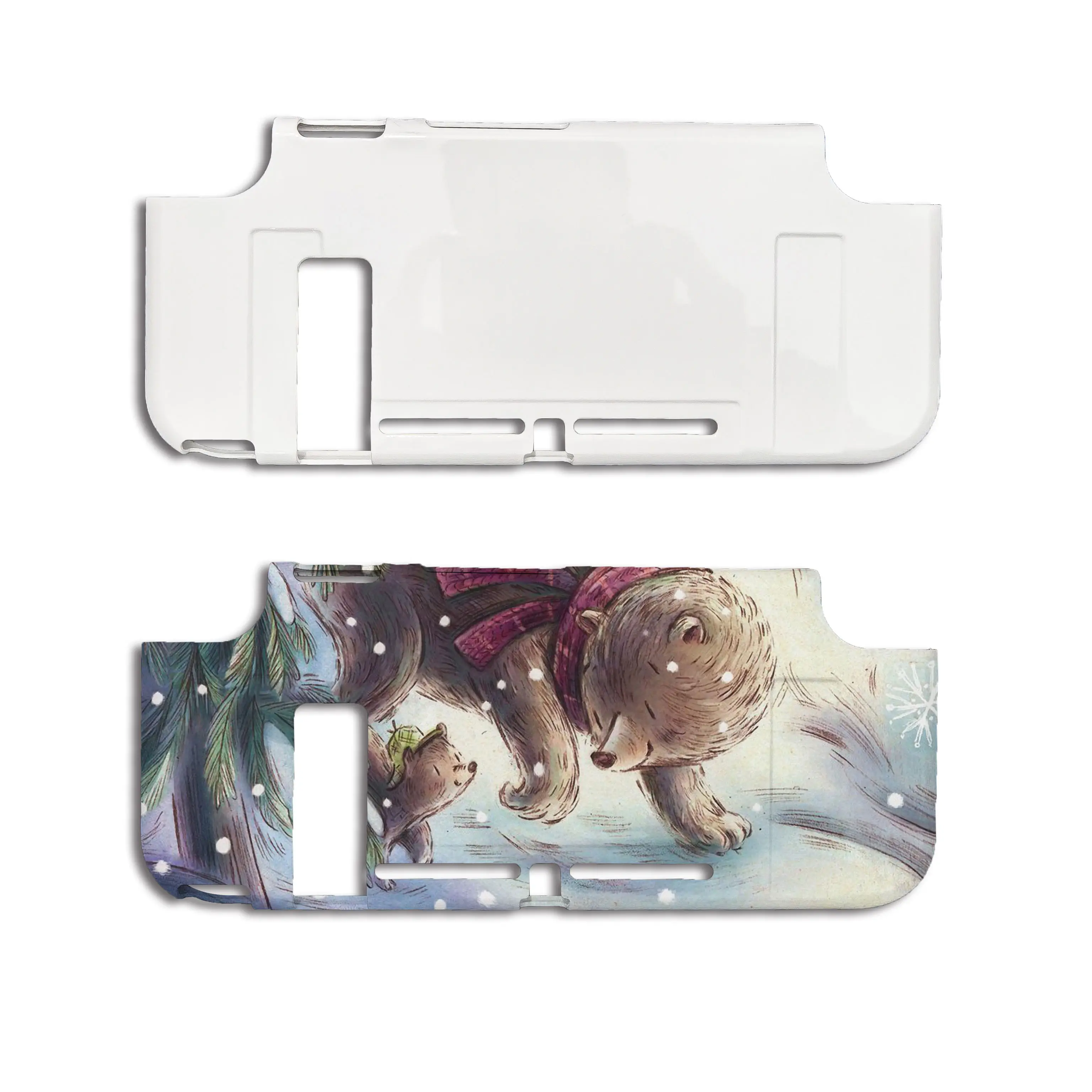 2024 Hot Selling Switch 6.2 Hard Shell Protective Skin Sublimation Coated Case Console Protector Shell Blanks