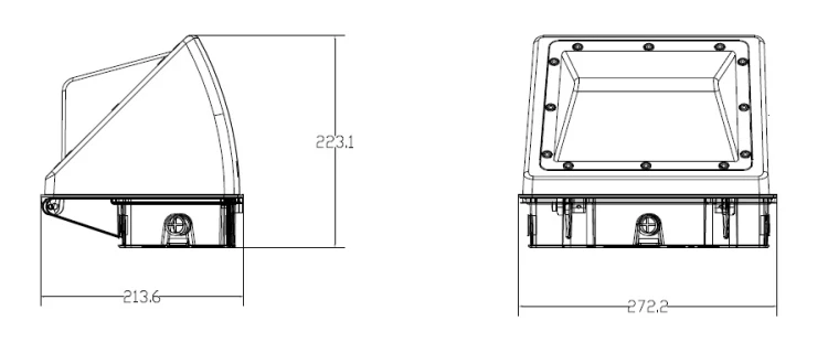 outdoor wall led lightsSize Atlas