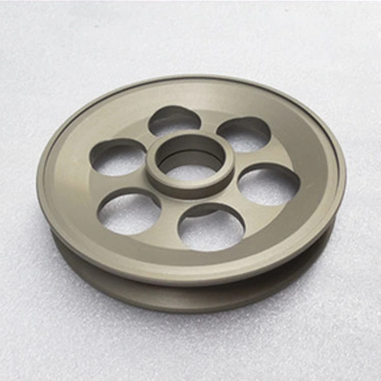 Six Groove Wire Drawing Harden Anodizing Water Tank Leading Pulley For Extruding Machine