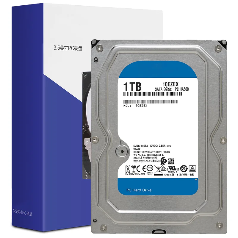 Original Hard Drive Sata 3.0 HDD 1tb 2tb 4tb 6tb 8tb 10tb 14tb 16tb 18tb 20tb 300tb 500gb USED Hard Disk 3.5 Inch HDD For PC