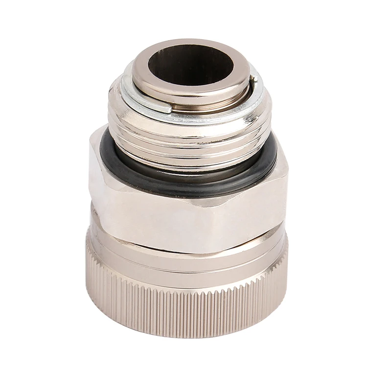 Ex-works 36S Rotary/fuel nozzle connectors 6 min and 1 inch inner wire rotary union