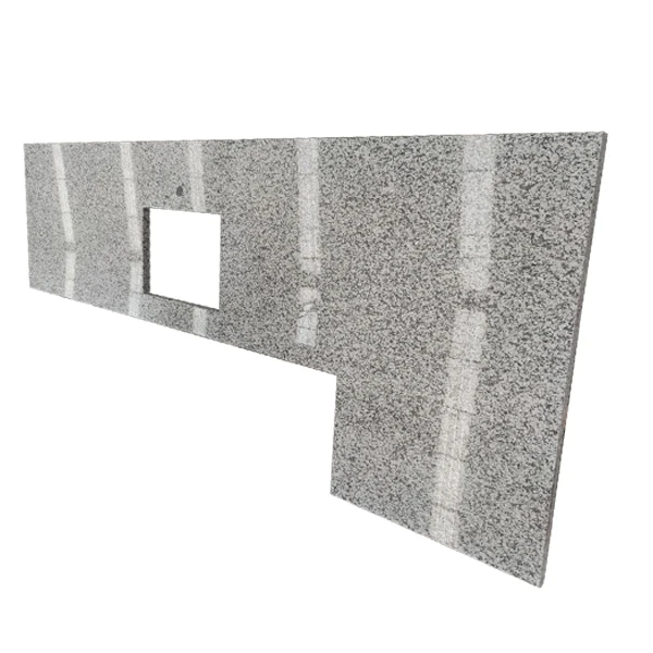 Каменная кварцевая столешница на заказ, предварительно вырезанная гранитная кухонная столешница