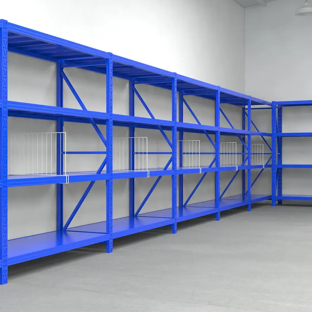 Factory Customized Storage Rack Stainless Steel Shelves Metal Industrial Long Span Racking