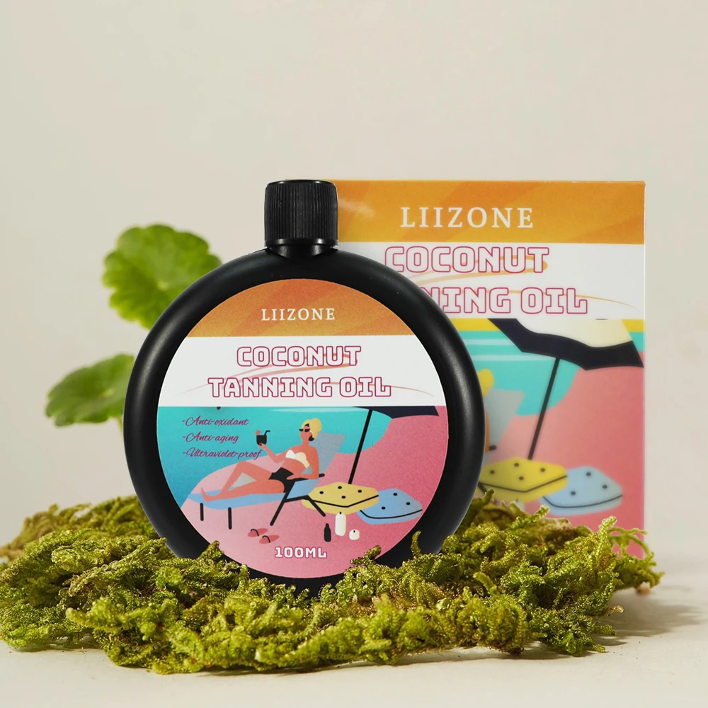 Best Selling Wholesale Natural Moisturizing Vegan Tan Suntan Oil Tanning Oil For Face And Body