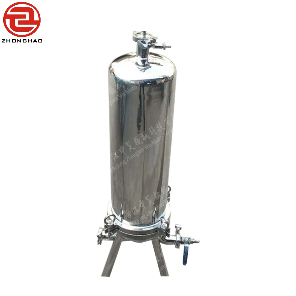 Stainless steel water processing equipment Straight through filter spare parts