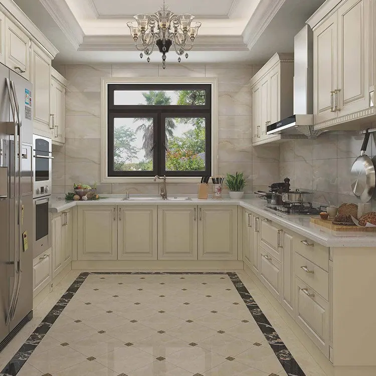 Kerala price with handle kitchen cabinet lacquer kitchen cabinet