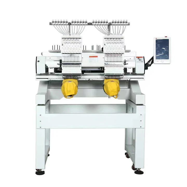 Tajima Second Hand 2 Head Ca P Embroidery Machine with Cheap Price