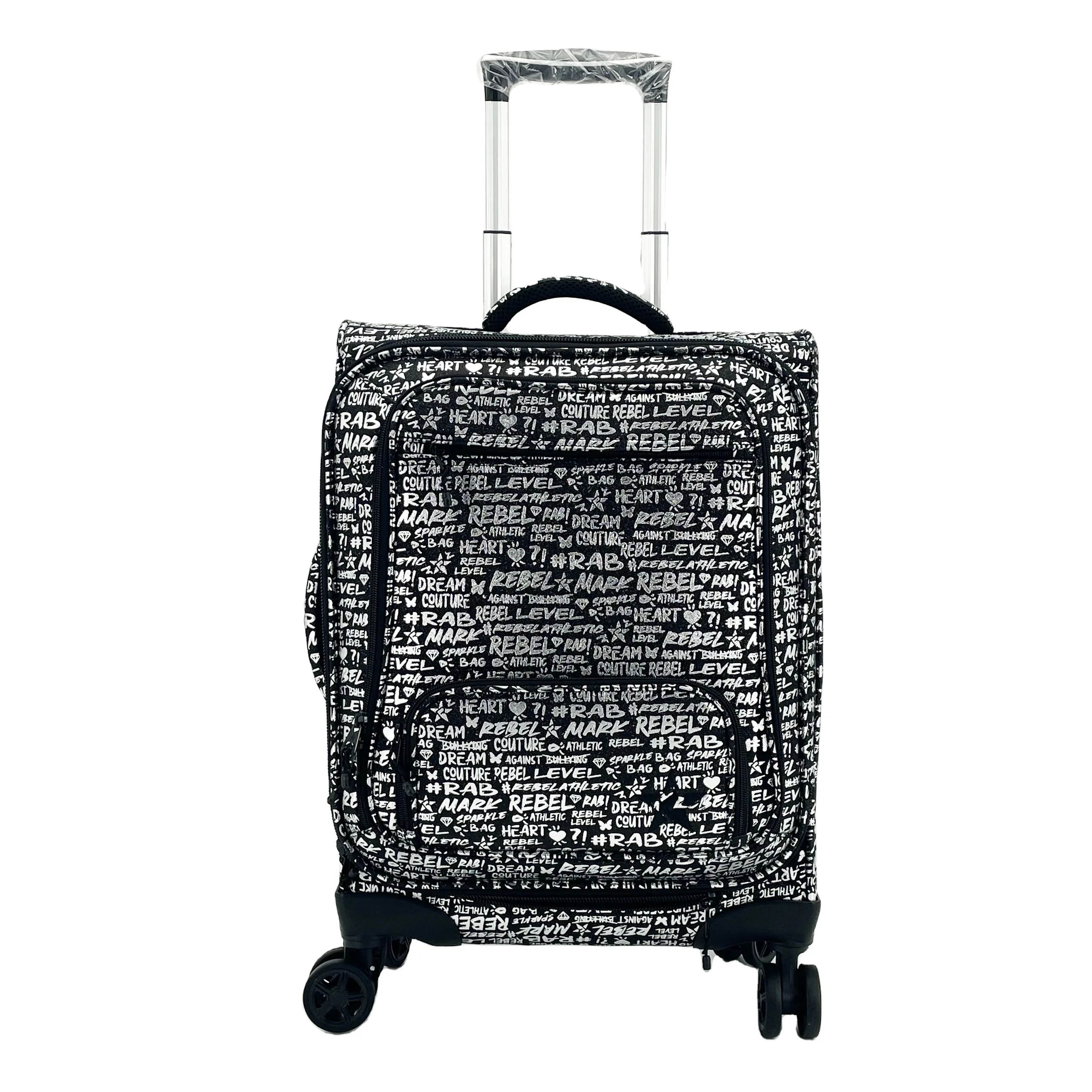 Custom Designed Weekend Tote Duffel Bag Waterproof Lock Opening Luggage Suitcase for Business or Holiday Travel