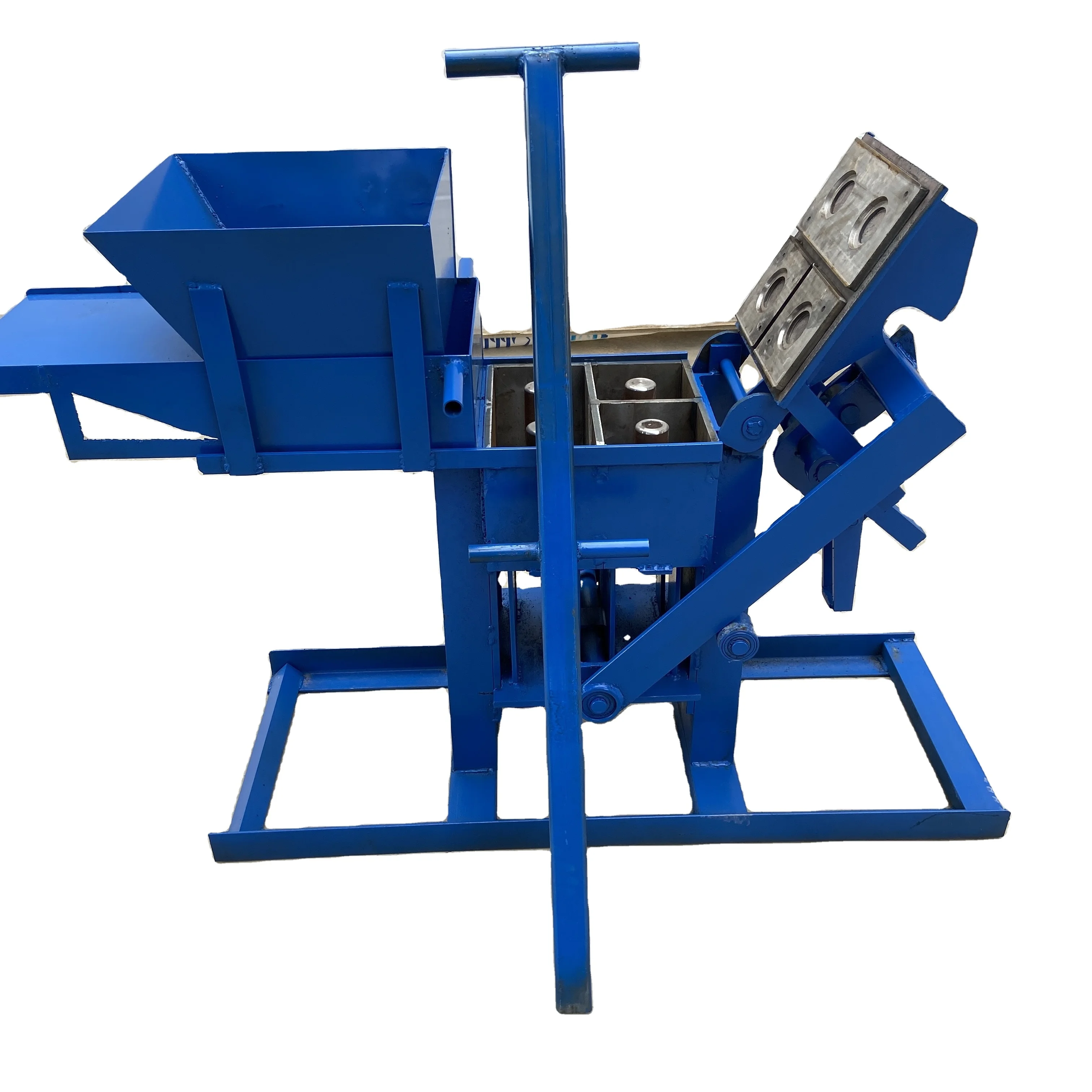 2022 new cheap price hand operation manual clay brick making machine for sale