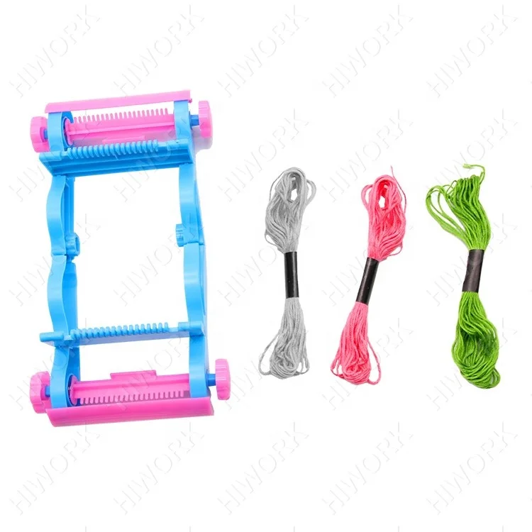 Bead And Weave the Set Hot Sells 10 Colors Braided DIY Bracelet Beads Machine Kit Super Collection Of Jewelry Beads Toys