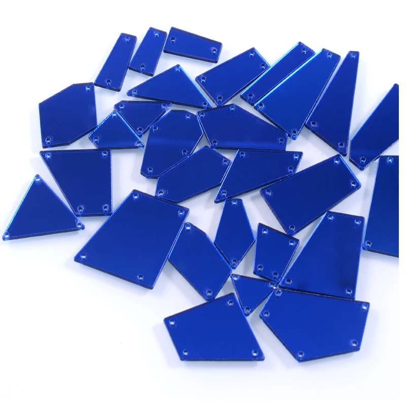 Sew-On Acrylic Mirror Rhinestones For Fashionable Garments Accessories