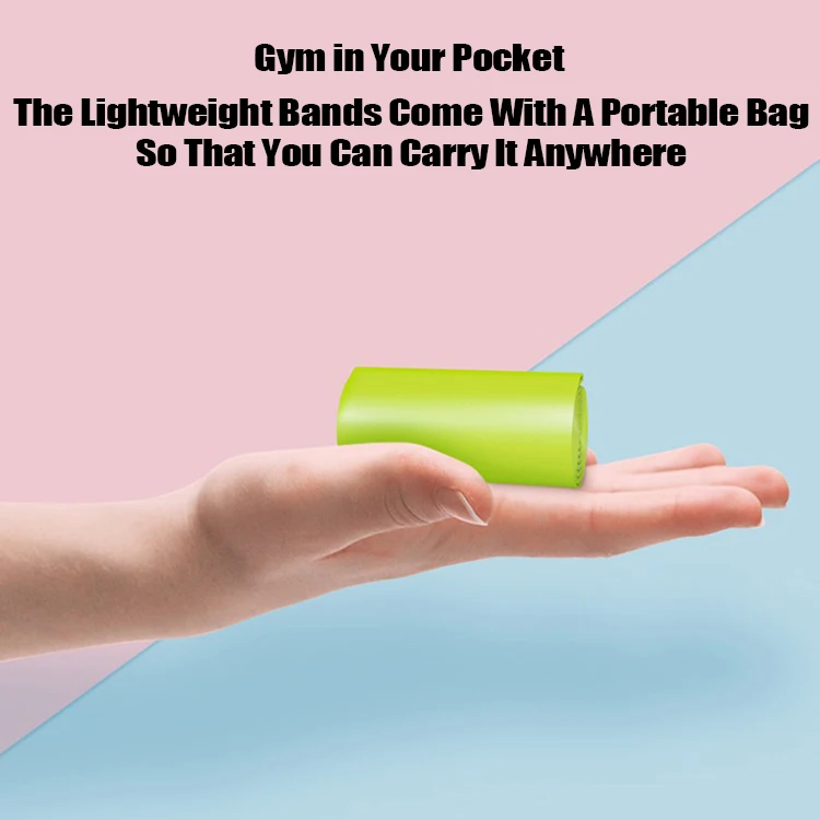 Factory Wholesale Home Fitness Stretching Strength Training Mini Resistance Loop Exercise Band