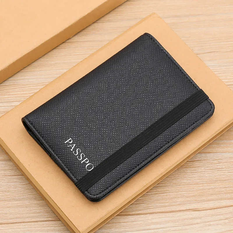 USENGKA Обложка для паспорта Бумажник RFID блокирующий кожаный чехол карт Организатор проездных документов