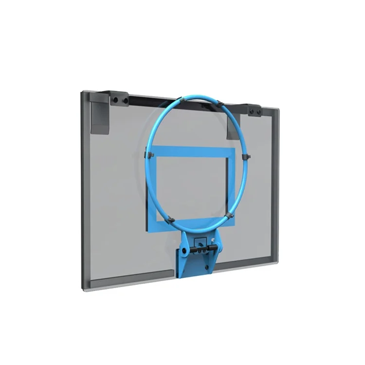 Indoor Kids Mini Basketball Hoop Sport Games with Net Pump Basketball Set Toys for Boys Girls PC Board Style