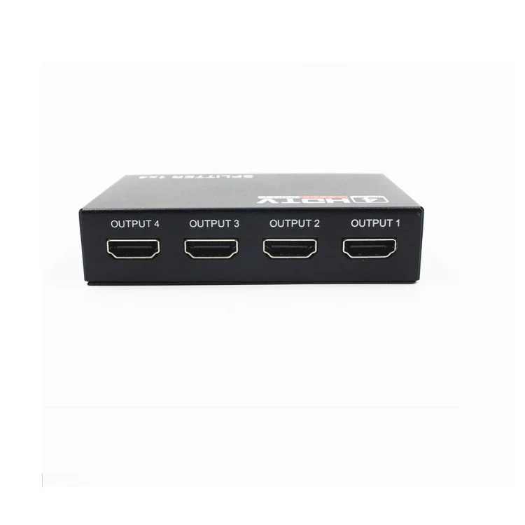 Hd mi 2.0 1 * 4 переключатель сплиттер 1 в 4 из 1080P 3D Ultra 2K HDCP 4Way Сигнал Мини HD / MI сплиттер-усилитель
