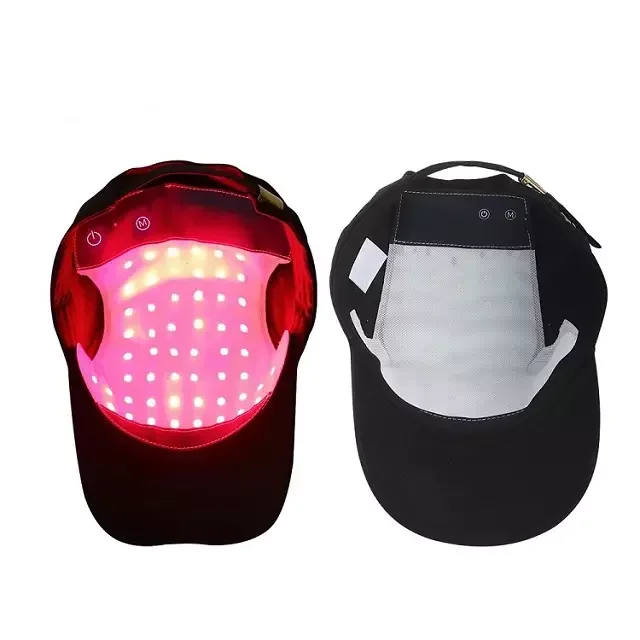 Blue/red Light Hair Growth Led Hair Cap 470nm 630nm 650nm Led Light Therapy Pad For Hair Growth