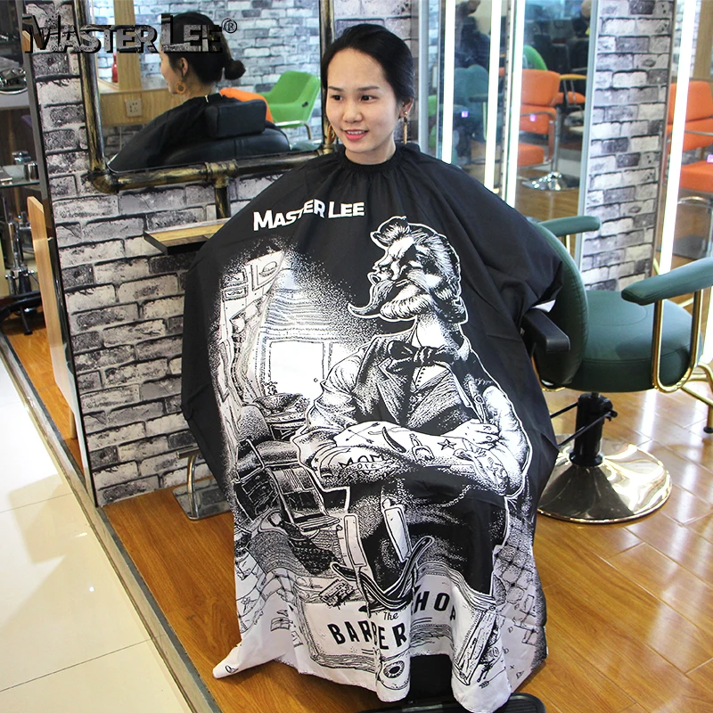 Masterlee Brand Wholesale Professional Customized Barber Cape Hairdressing Cape Hair Cutting Cape