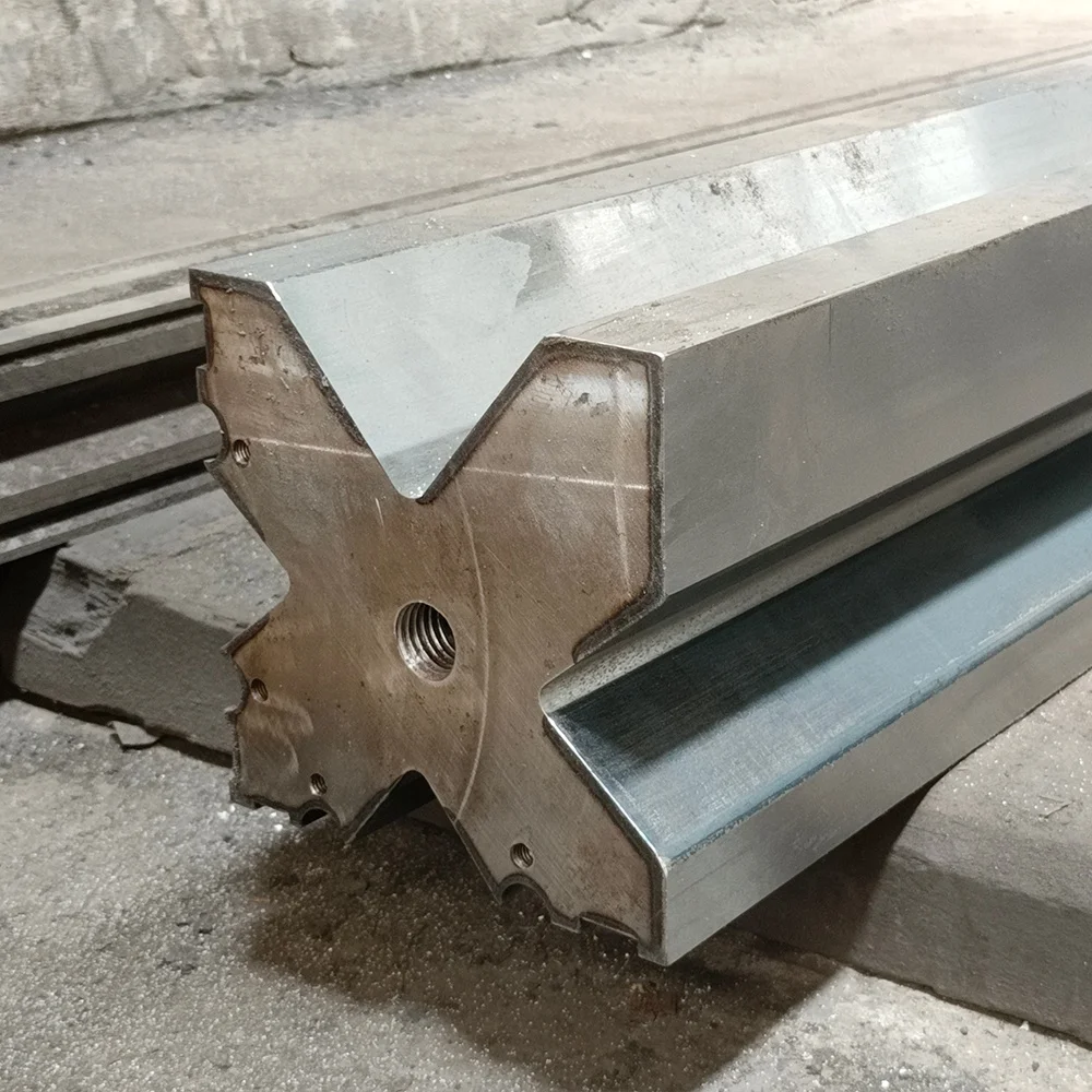 Long-durable sheet metal forming tools hydraulic press brake punch and die