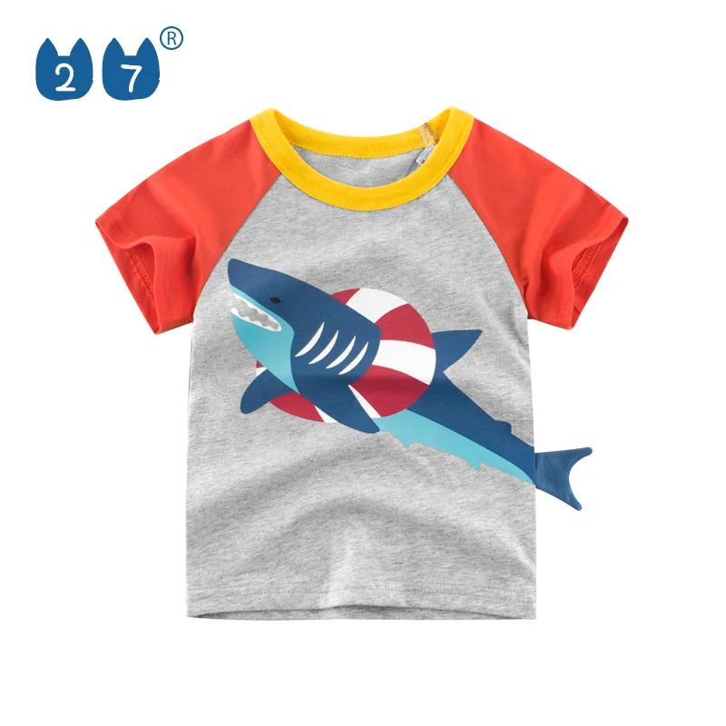 China Manufacture Wholesale Stock Fashion Stylish Design T-Shirt Teen Clothes For Boys