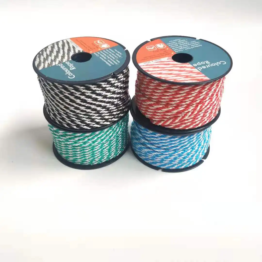 China High strength polypropylene rope Factory supplier oem  plastic pp rope pp packing rope