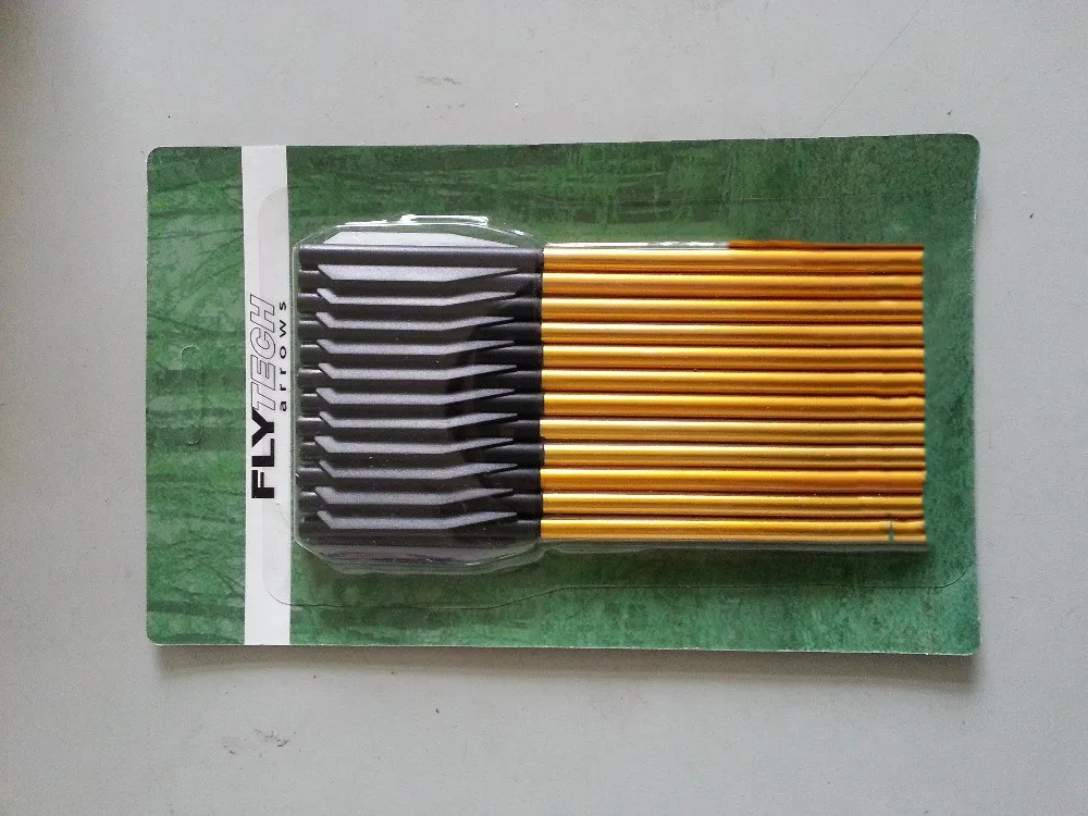 12pcs  Hunted Series Aluminum Bolts Arrow shaft