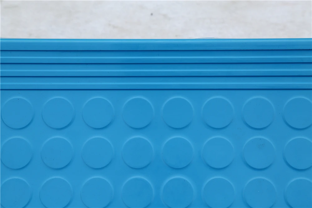 Flexible Rubber Treads Edge Protector for Indoor & Outdoor Stair Parts for Hospital Use
