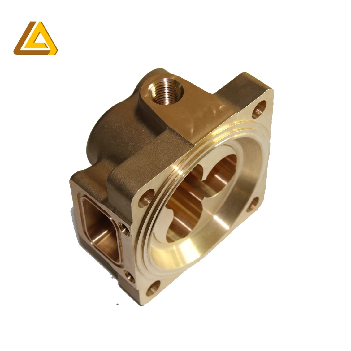 Manganese brass investment casting parts for rail transit/ train fitting large nut