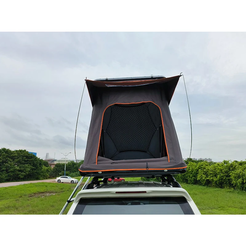 Good quality ABS shell triangle roof top tent for pickup trunk bed