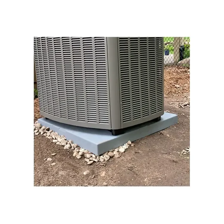AC Base Plastic Ground Pan HVAC Parts Support Outdoor Unit Air Conditioners Pads Condensers Equipment Pad