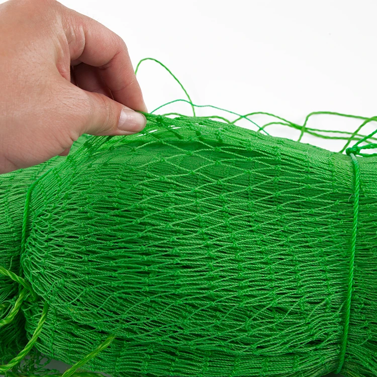 Safe Fish Catching or Releasing Polyethylene Material Mesh Single Knot Knotted Net