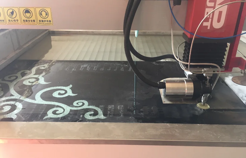 Decoration use water cutting type corian cutting machine cheap factory price