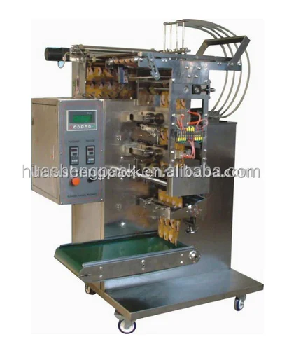 4-линия жидких упаковочная машина, 4 пакета(ов) могут быть сделаны в то же время