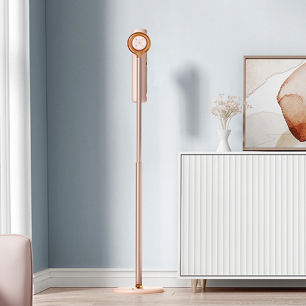 Modern adjustable professional wireless vertical hair dryer stand negative ion hair dryer with hood