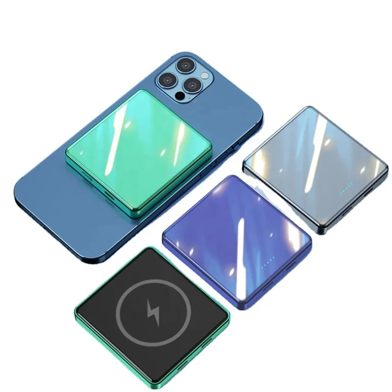 10000mAh Power Bank 15W Magnetic Fast Charging Wireless Charger Magnetic For iPhone 12 Pro Max Magnet PowerBank External Battery