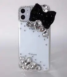 Multi Design Luxury Crystals Bling Rhinestone Sparkle 3D Diamonds Handmade Cell Phone Case For Iphone 11 12 13 Pro Max Case